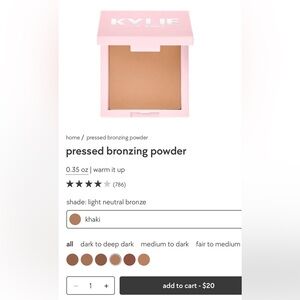 Kylie Cosmetics Bronzer